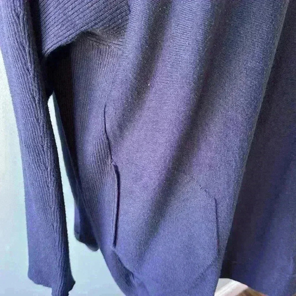 lulu B navy blue sweater size XL - Picture 3 of 7
